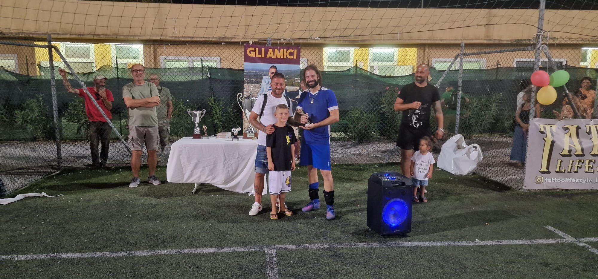 premiazione gli amici